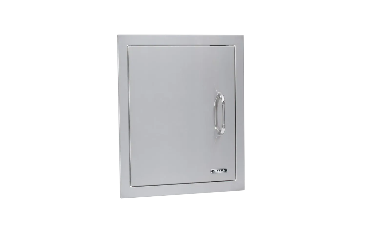 Bull Grill Vertical Door Einzeltür links Edelstahl Reveal
