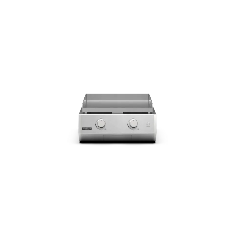 Brabura L Class Inox 20 Grillplatte Edelstahl Kompakt